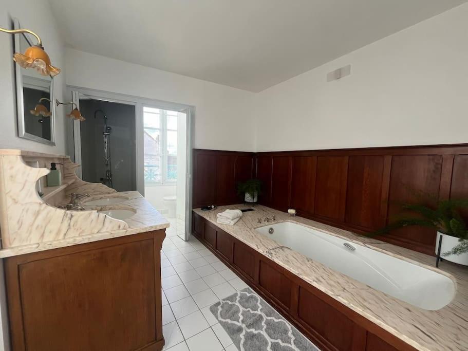 Вилла La Demeure De Margot - 24 Couchages Villeneuve-sur-Yonne Экстерьер фото