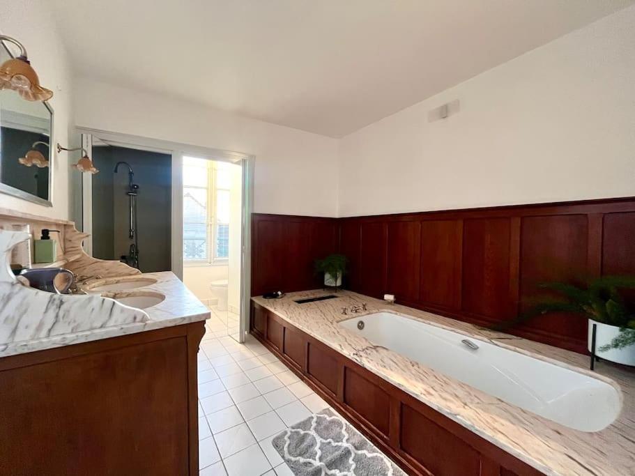Вилла La Demeure De Margot - 24 Couchages Villeneuve-sur-Yonne Экстерьер фото